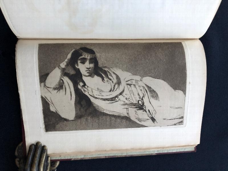 Image for Manet by Bazire. 1884.