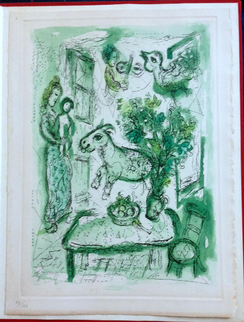 Image for Life and work. Deluxe with a colored etching by Chagall