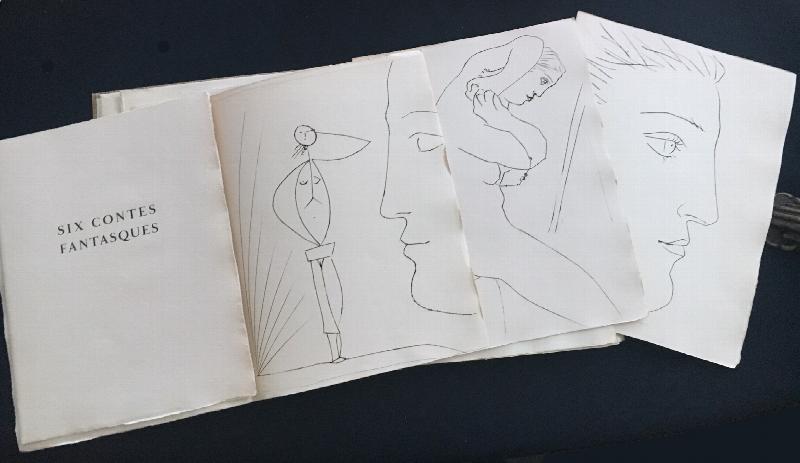 Image for Six Contes Fantastiques, with 6 engravings.