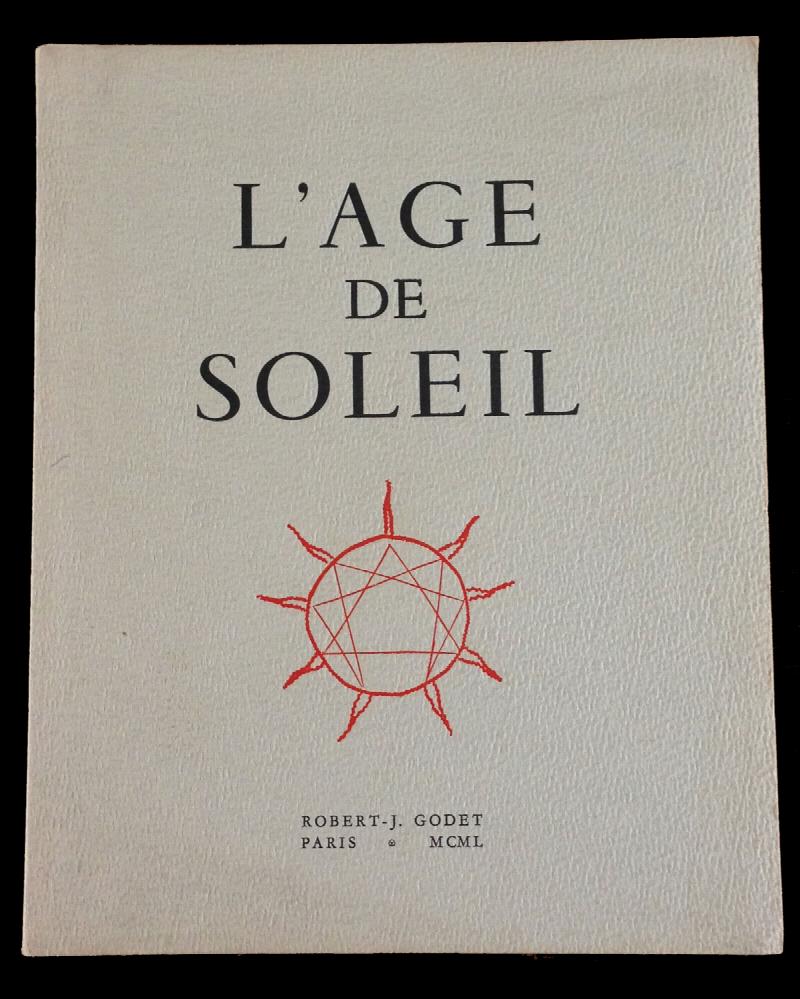 Image for L'Age de Soleil. With one original dry point by Picasso.