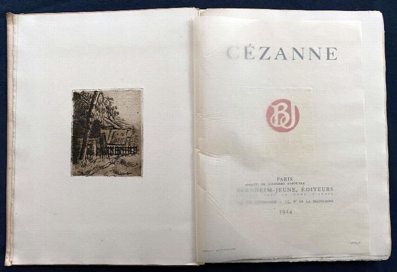 Image for Cezanne. 1914. With one original etching + 6 Lithographs.