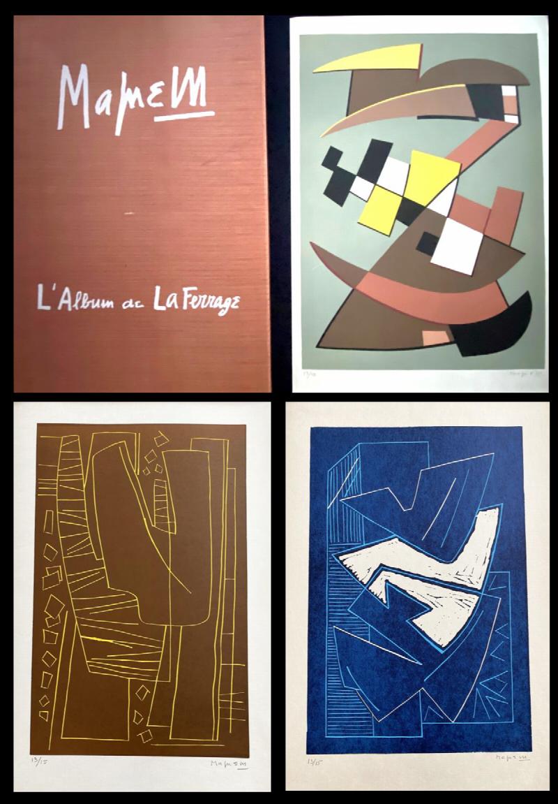 Image for MAGNELLI Album de la Ferrage. 1970. With 10 original prints signed.