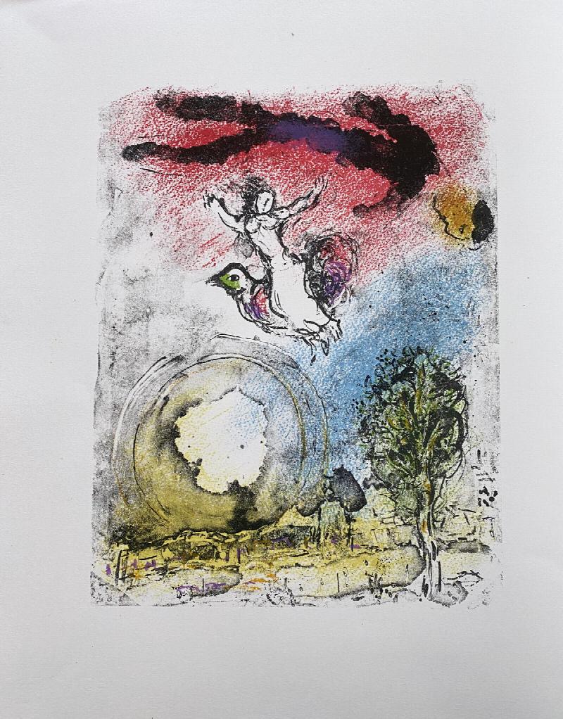 Image for La Poesie. With an original lithograph by Chagall.