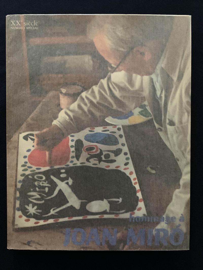 Image for Hommage à Joan Miró with an original lithograph, 1972