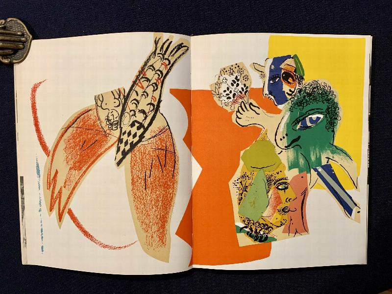 Image for XXe siècle 26 1966. Quatre thèmes: Chagall, portes d'Afrique, la ville, 1907-1917. Two original lithographs in colors by Chagall and Vieira Da Silva