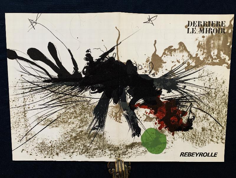 Derrière le Miroir 177 Rebeyrolle, 1969. With 7 original lithographs