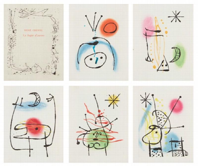 Image for La Bague d'aurore. With a dry point and with 5 original etchings by MIRÓ