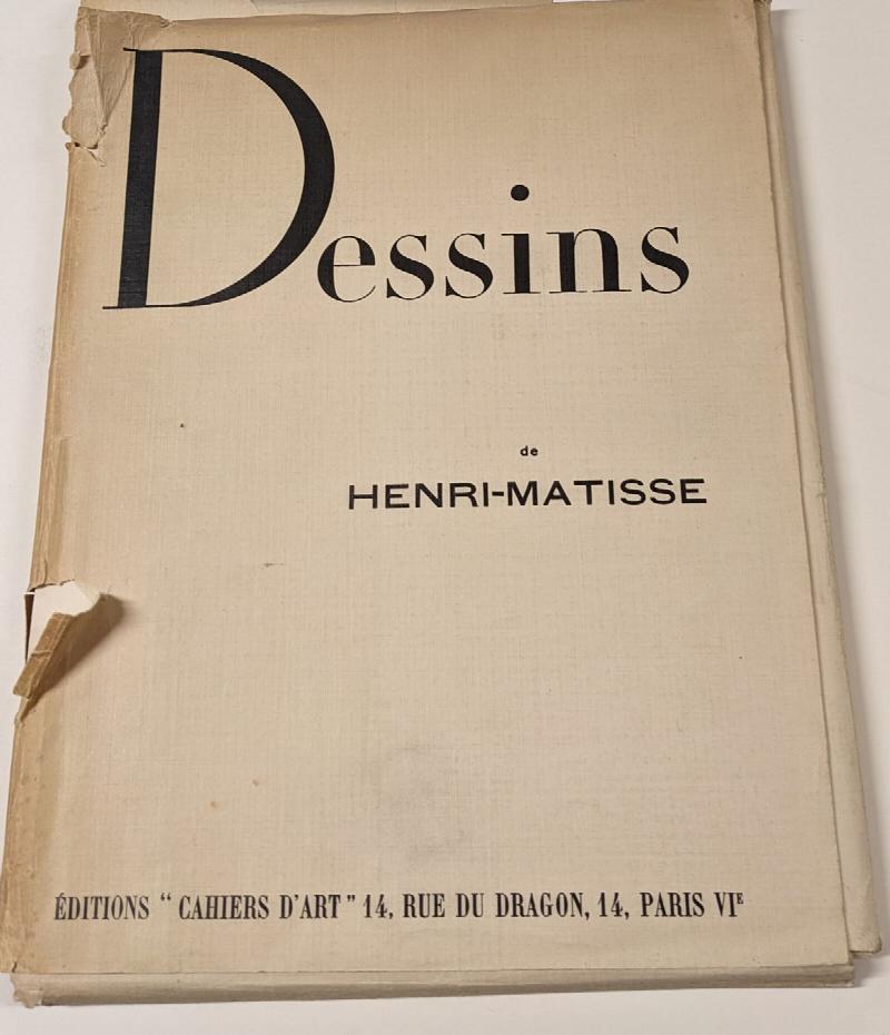 Image for Dessins de Henri-Matisse, with 36 prints, 1936