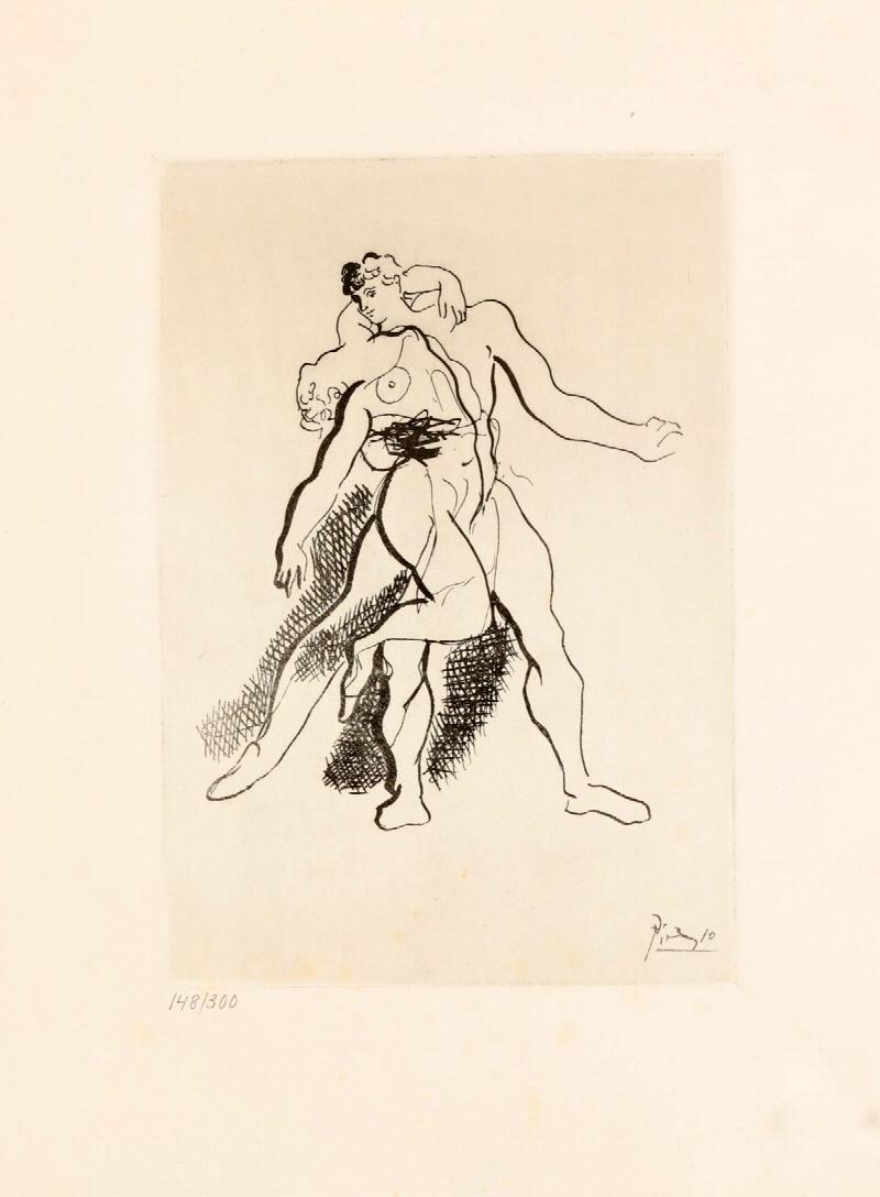 Image for Picasso. 14 dessins originaux graves sur cuivre.