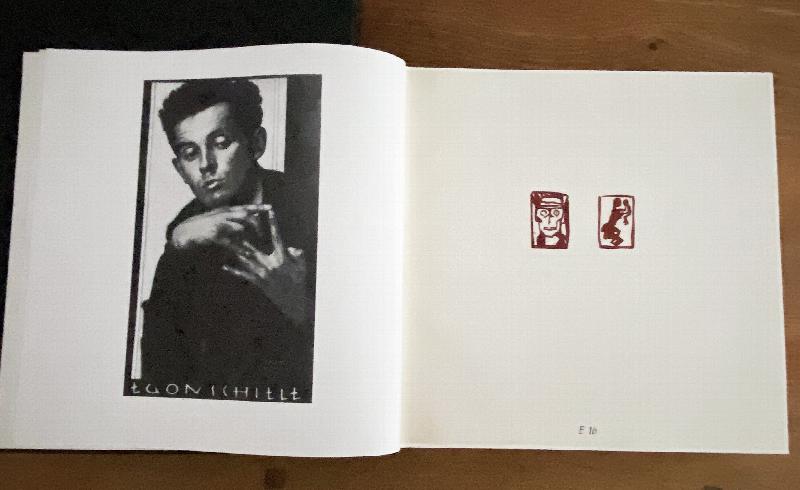 Image for Egon Schiele. Paintings Watercolors Drawings: DeLuxe with 2 rubber cuts