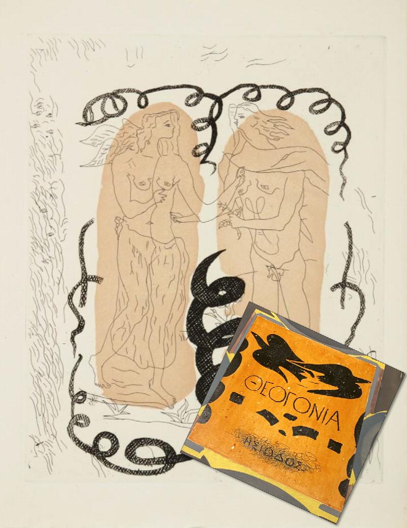 Image for Théogonie. With 20 etchings by Braque