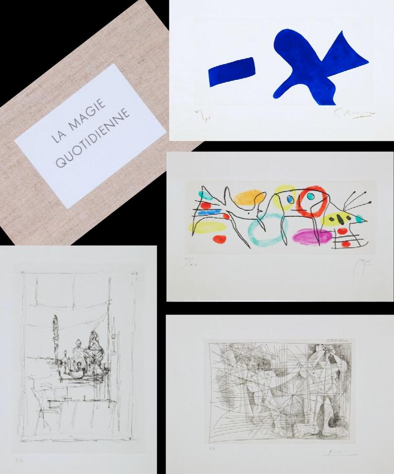 Image for La Magie Quotidienne. With 6 original etchings, 2 woodcuts and 1 lithograph