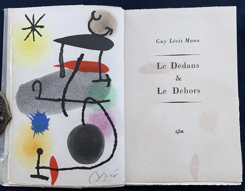 17112/ジョアン・ミロ 挿画本 カタログレゾネ 函入り Joan Miro The
