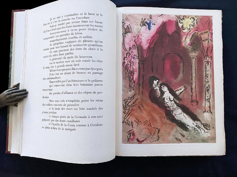 Image for Paroles Peintes I, 1962. with 14 etchings by Chagall, Braque, Magnelli Ernst and others.
