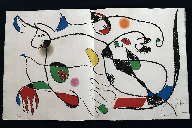 Image for Adonides. With 45 aquatints by Miró, portfolio