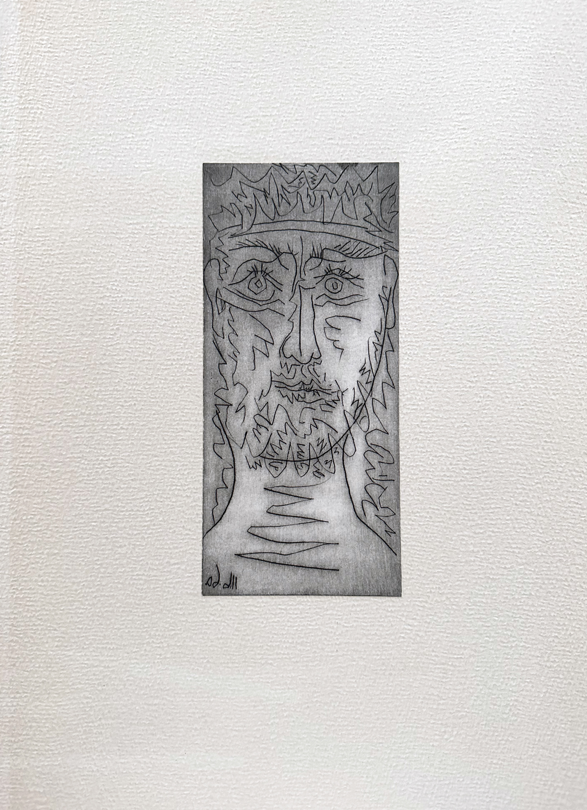 Image for VIII Pythique. With four original etchings by Picasso