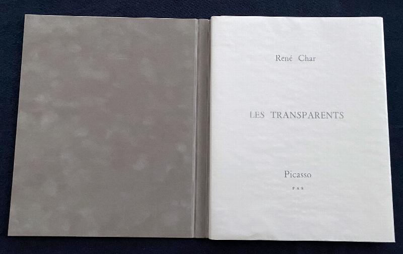 Image for Les Transparents. With four cardboard-cuts by Picasso