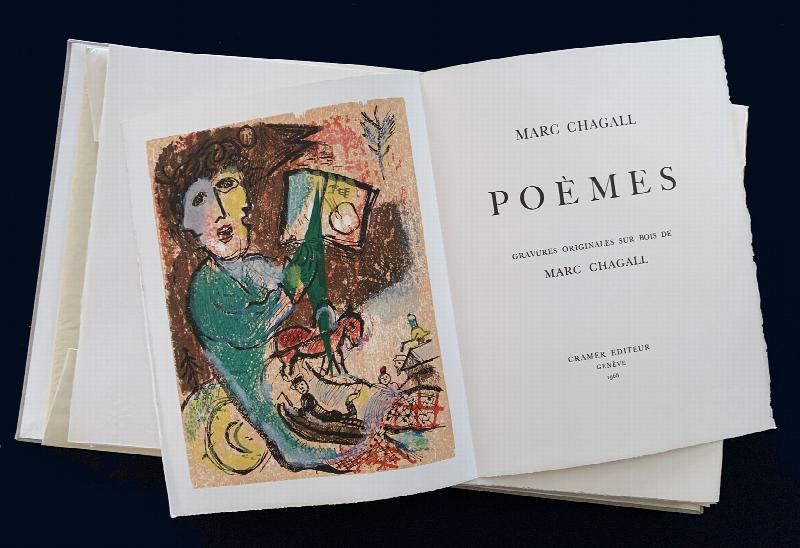 Image for Poèmes. Marc Chagall. Gravures originales sur bois.