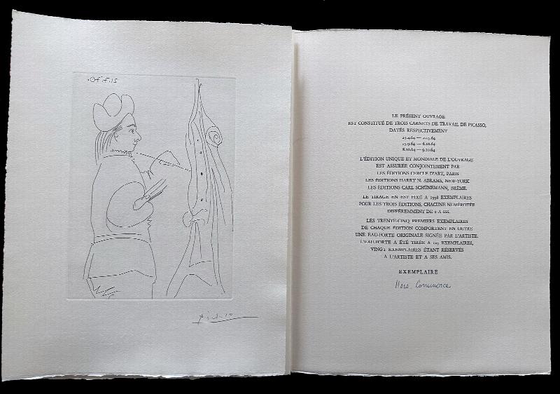 Image for Le Gout du Bonheur. DeLuxe with a signed Etching by Picasso.