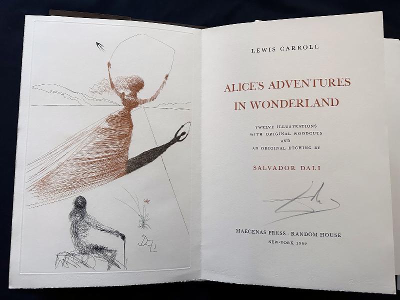 Image for Alice's Adventures in Wonderland. With one original etching and 12 prints by Salvador Dali