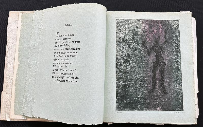Image for Paroles Peintes. With 10 etchings in color signed and numbered by Ernst, Matta, Lam, Herold, Tanning.