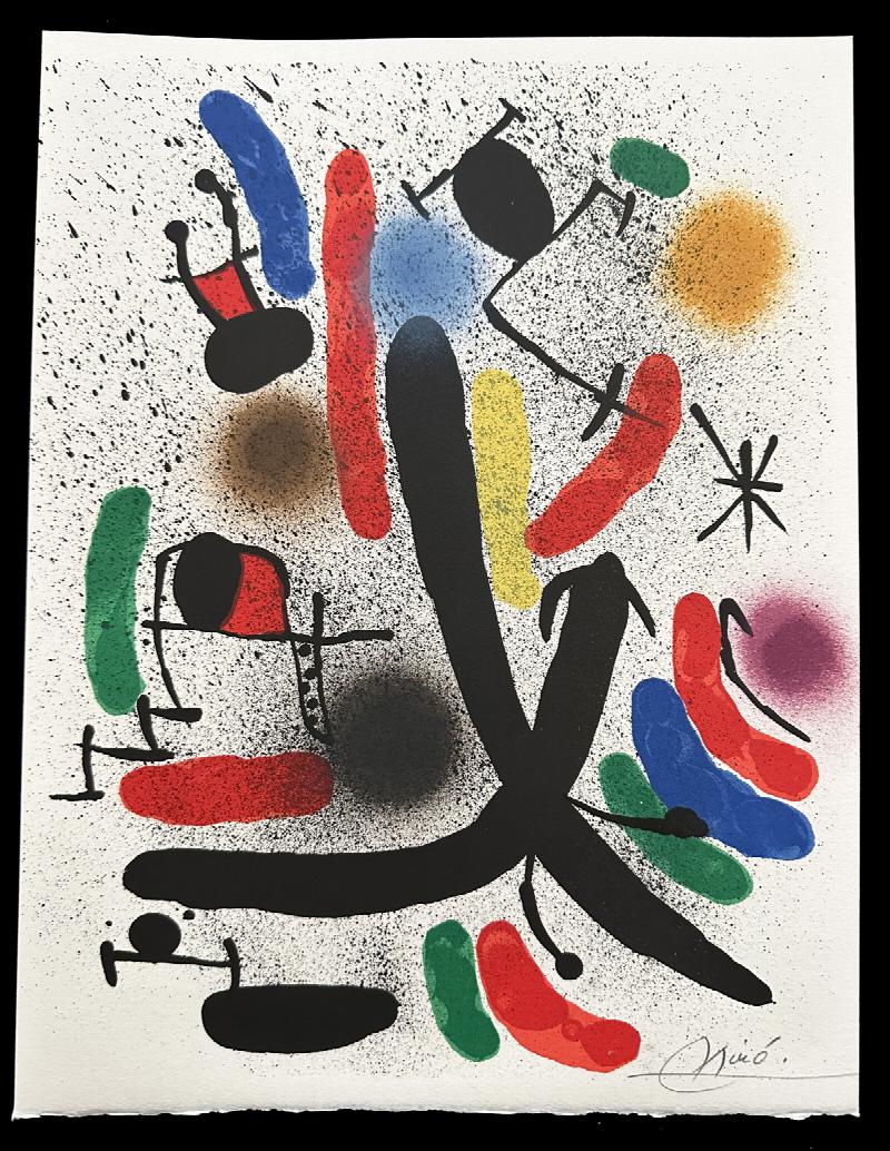 Image for Miro Lithographe Volume 1 DELUXE EDITION with two original lithographs signed.