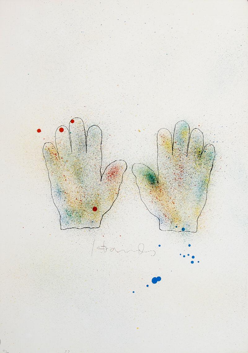 Image for HANDS. Lithograph 1970/76