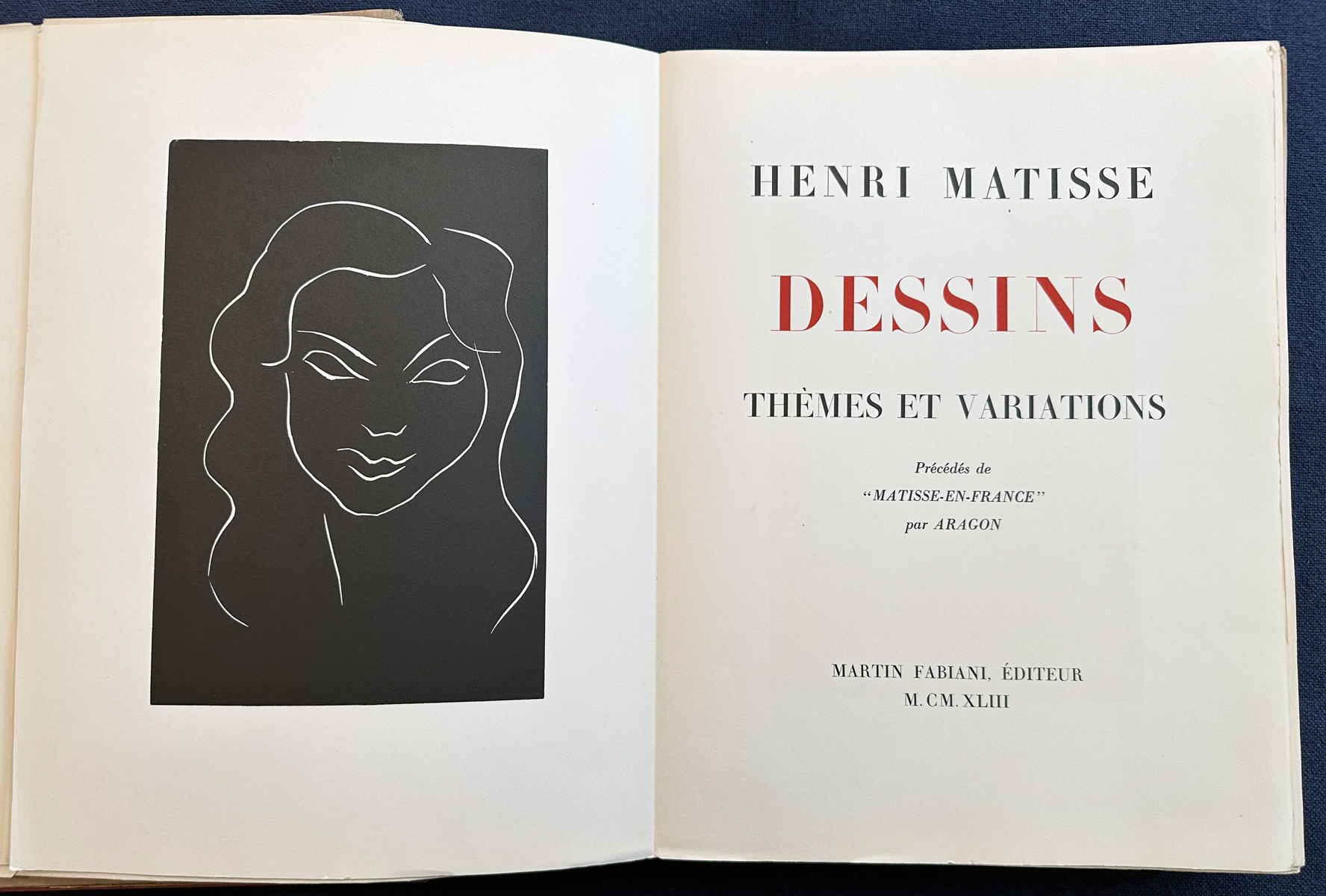 Matisse. Dessins, Thmes et Variations